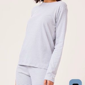 LAKE Pima Long-Long Pajama Set